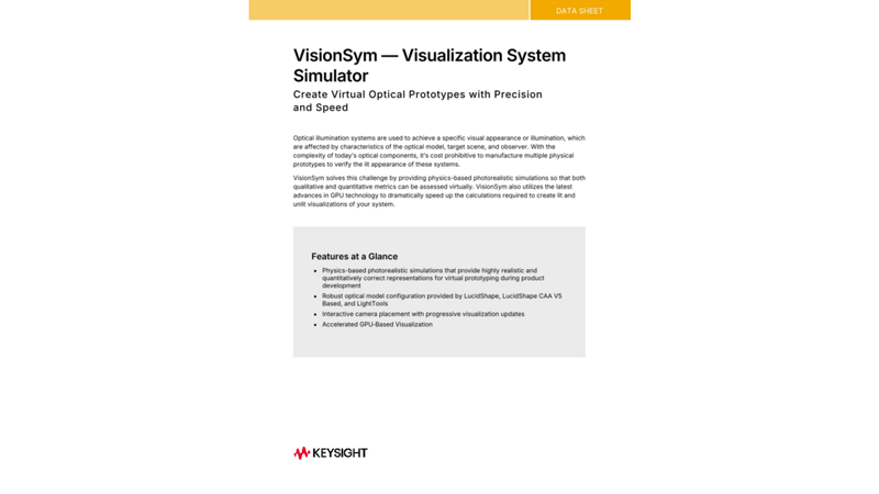 VisionSym — Visualization System Simulator